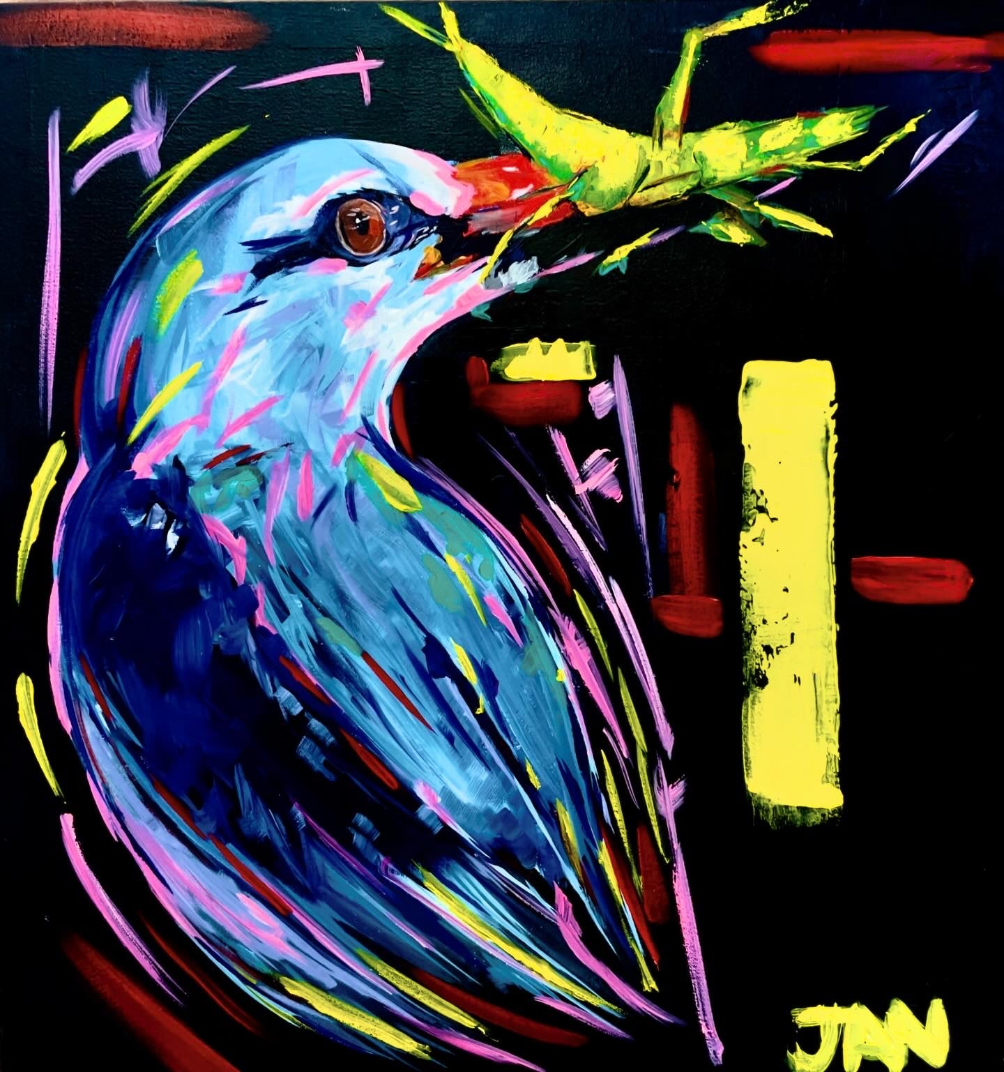 Woodlands Kingfisher | Painting