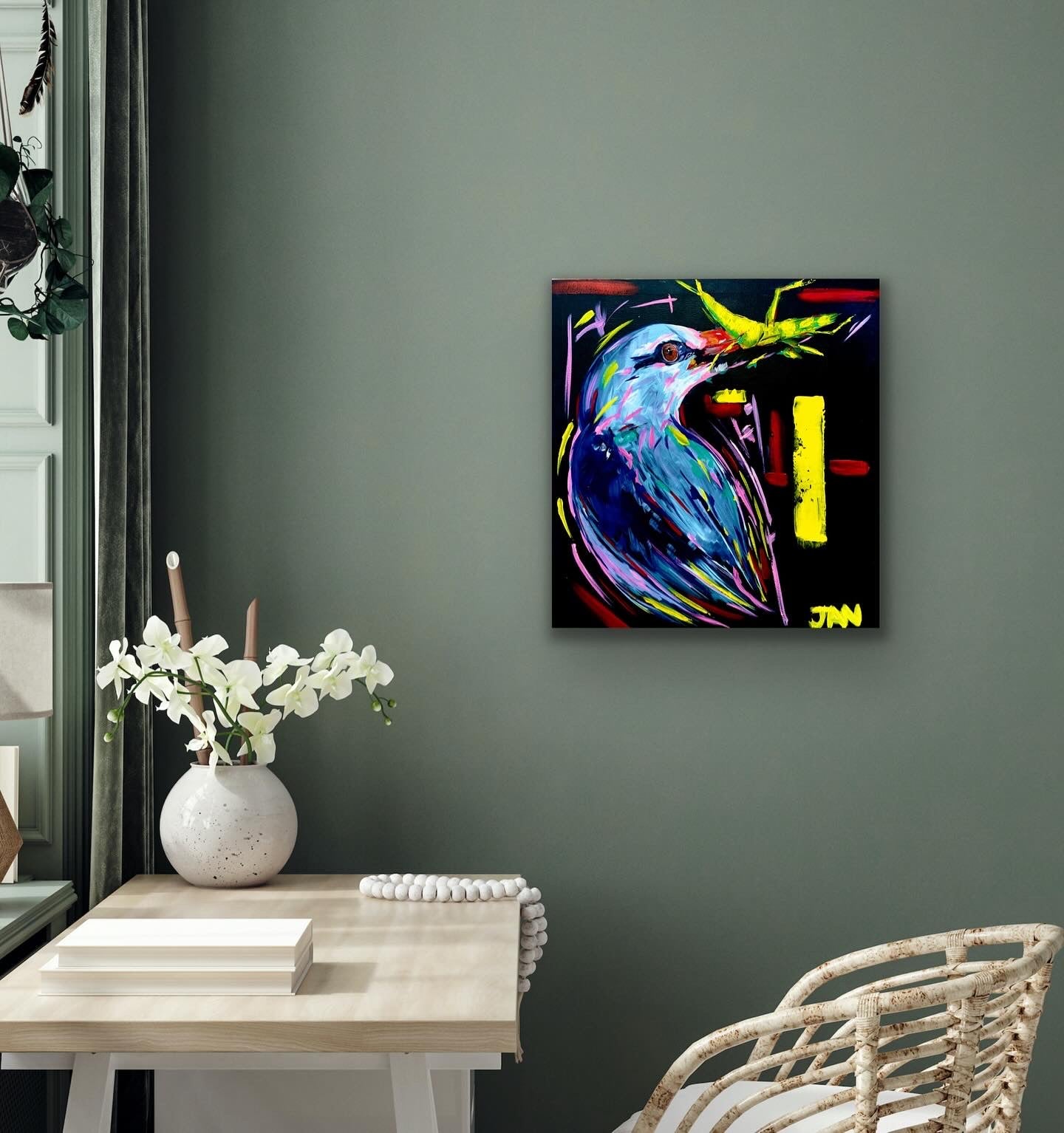 Woodlands Kingfisher | Painting