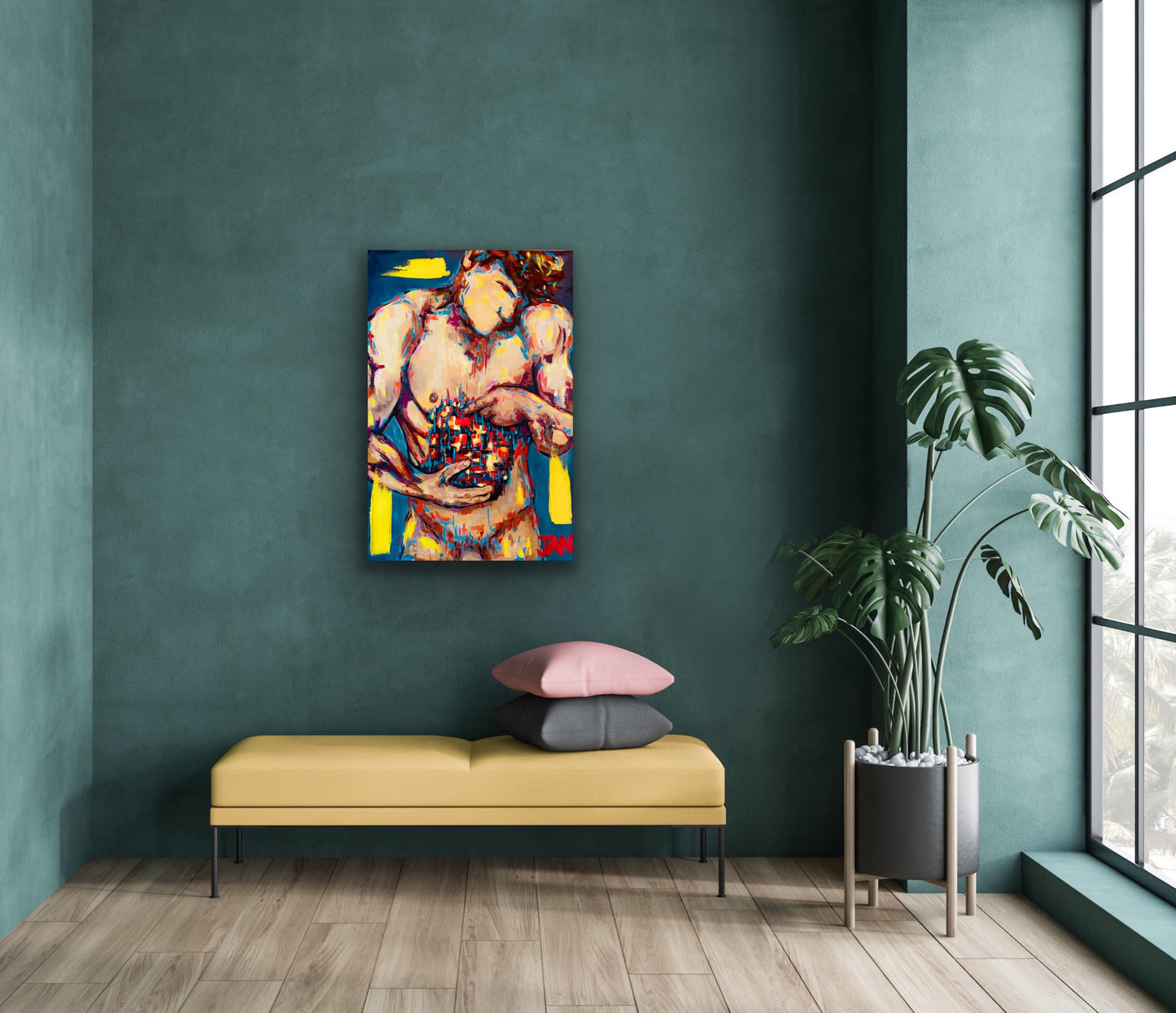 Burning Desire | Painting