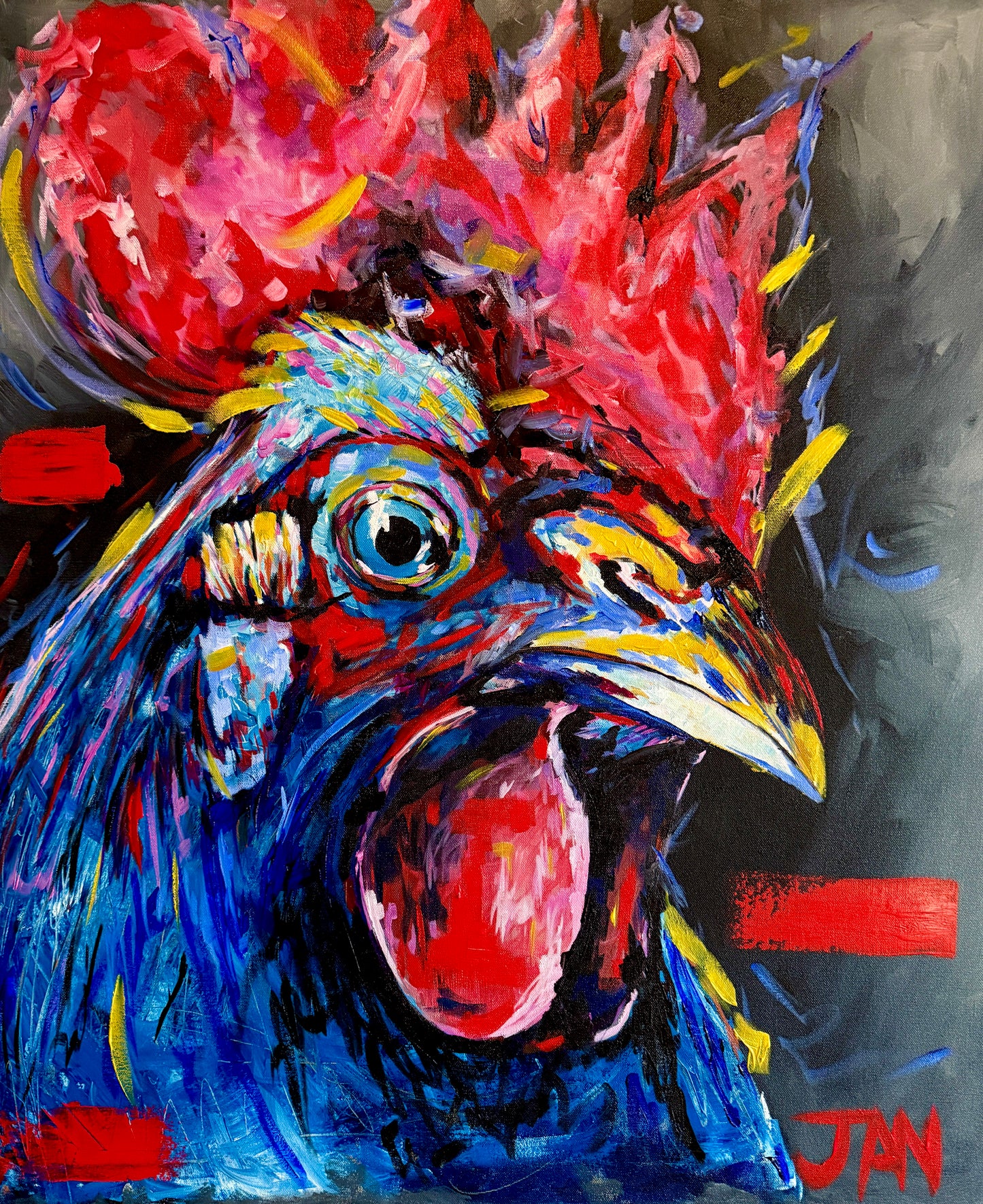 Chicken 1 | Painting