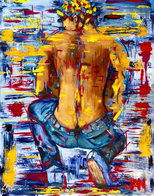 Paperboy | Painting