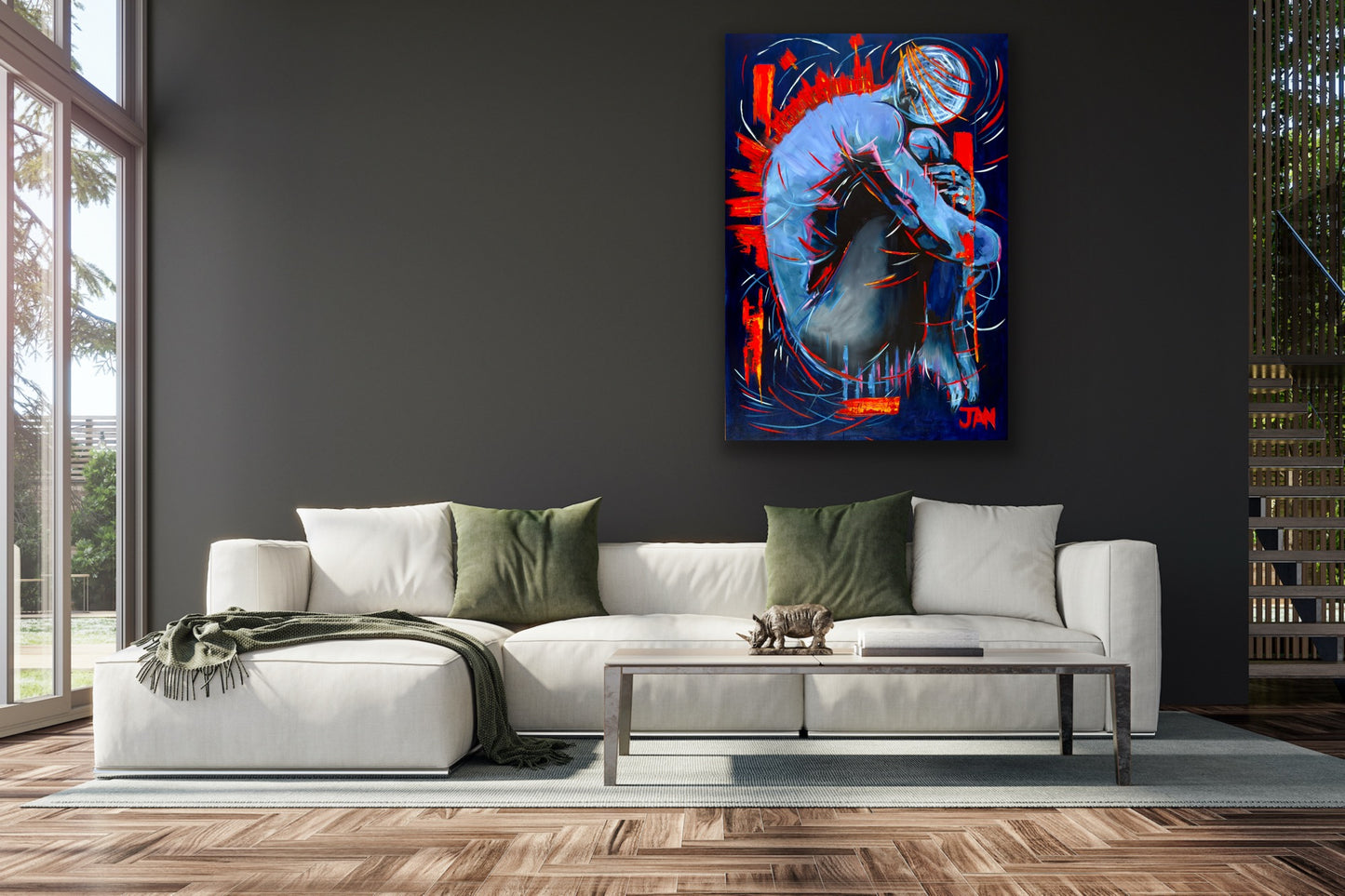Fearlessly Captured | Painting