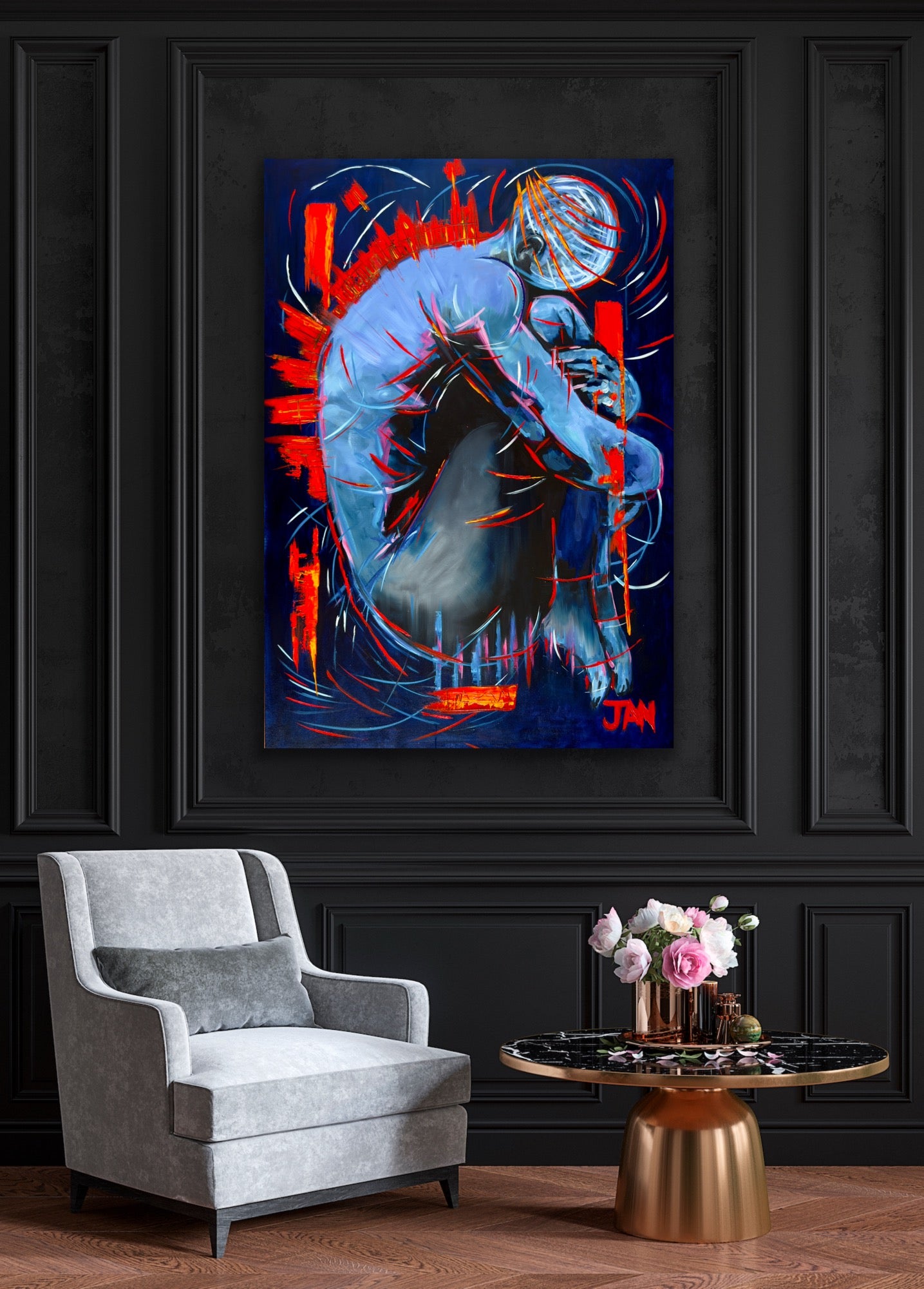Fearlessly Captured | Painting