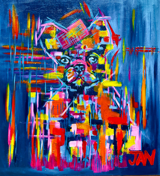 Puppy Love | Painting