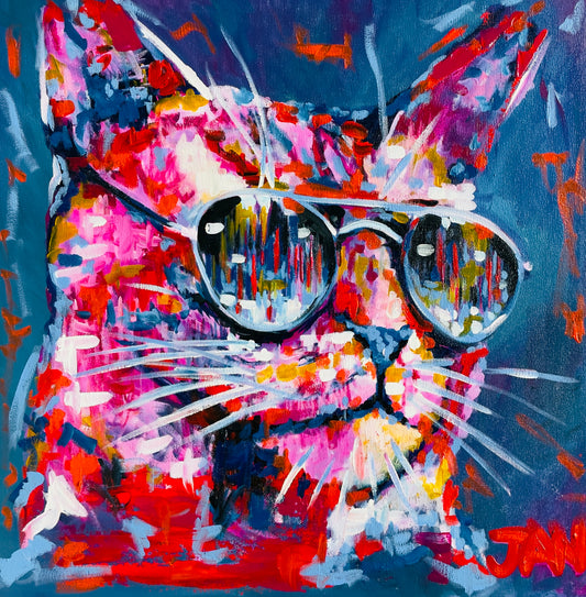 Cool Cat | Painting