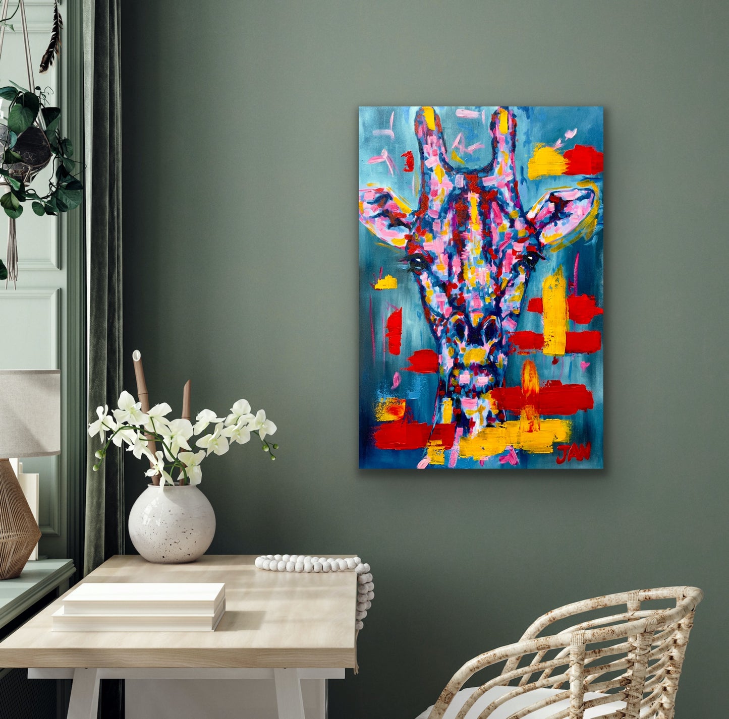 Giraffe | Painting