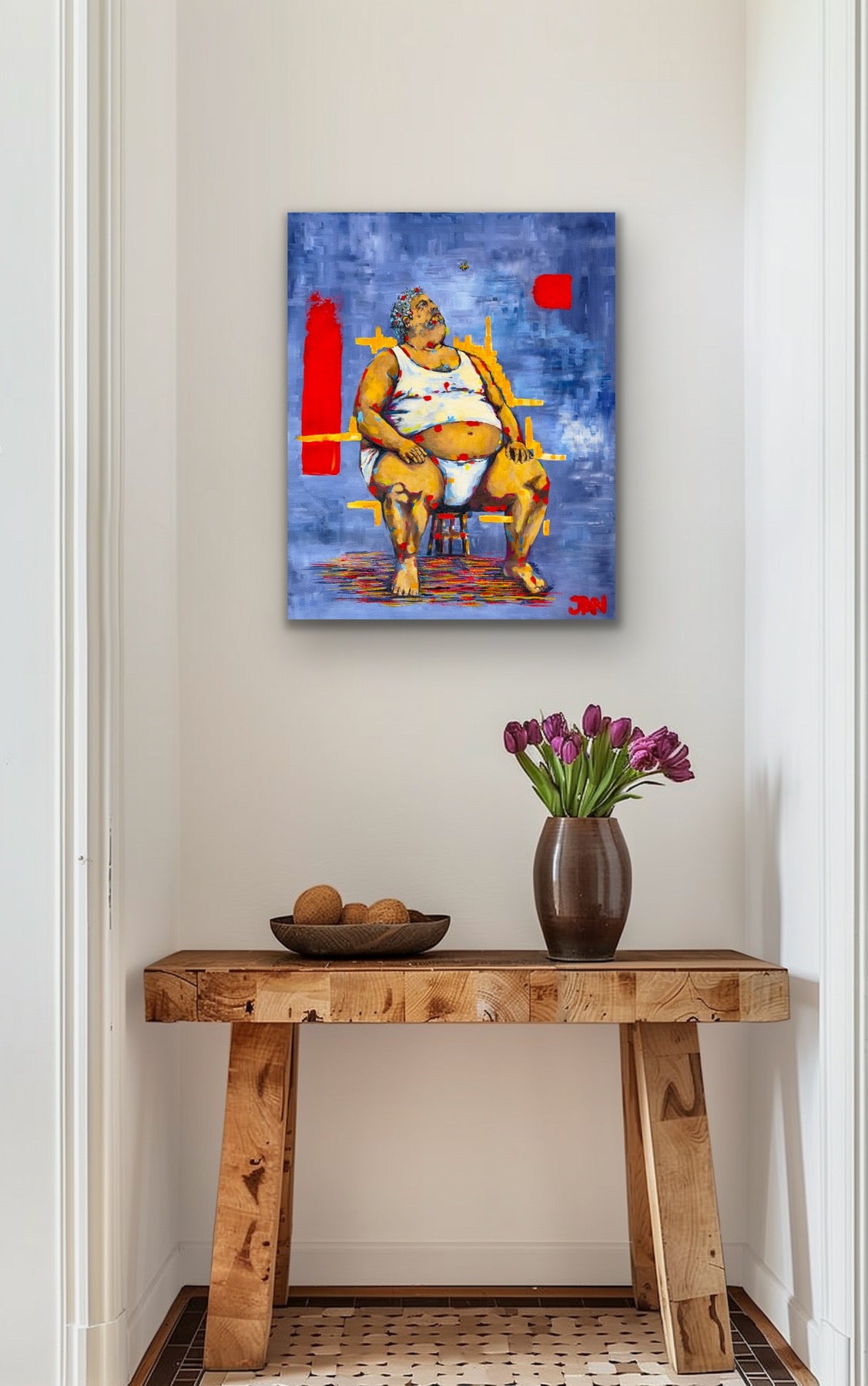 A Fragile Balance | Painting