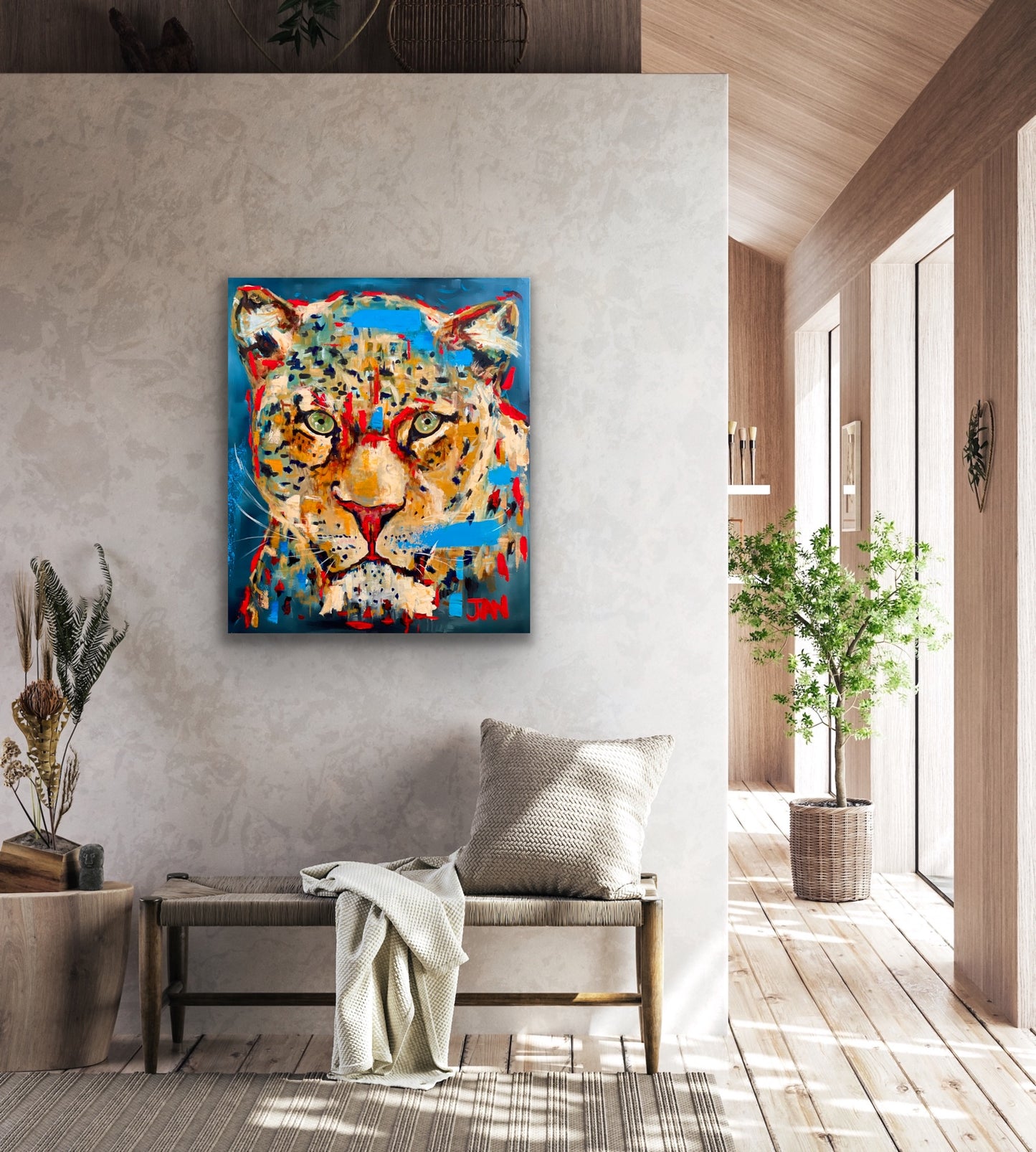 Leopard | Painting