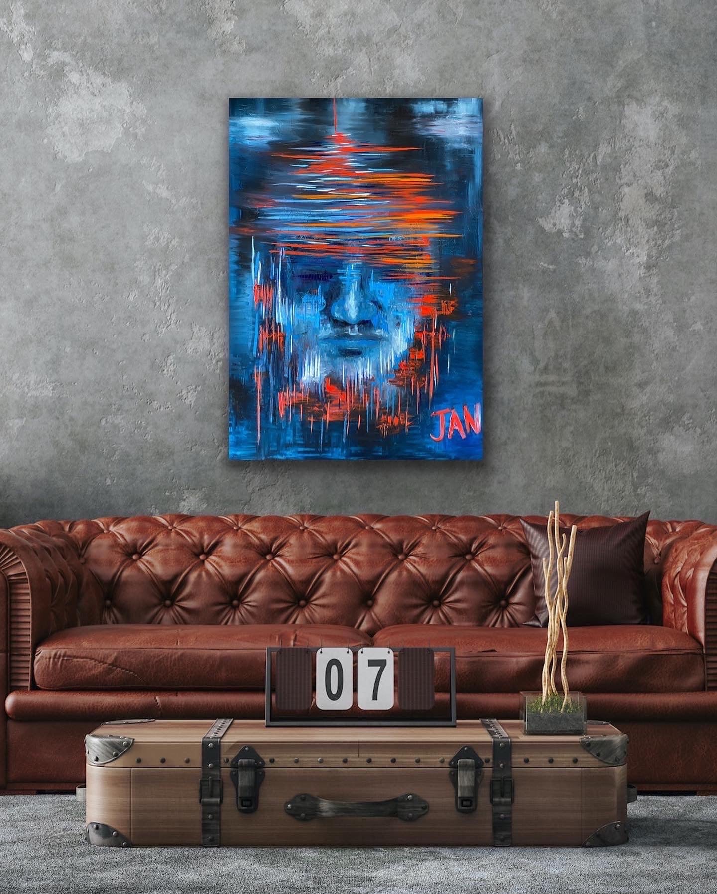 Thanatophobia | Painting