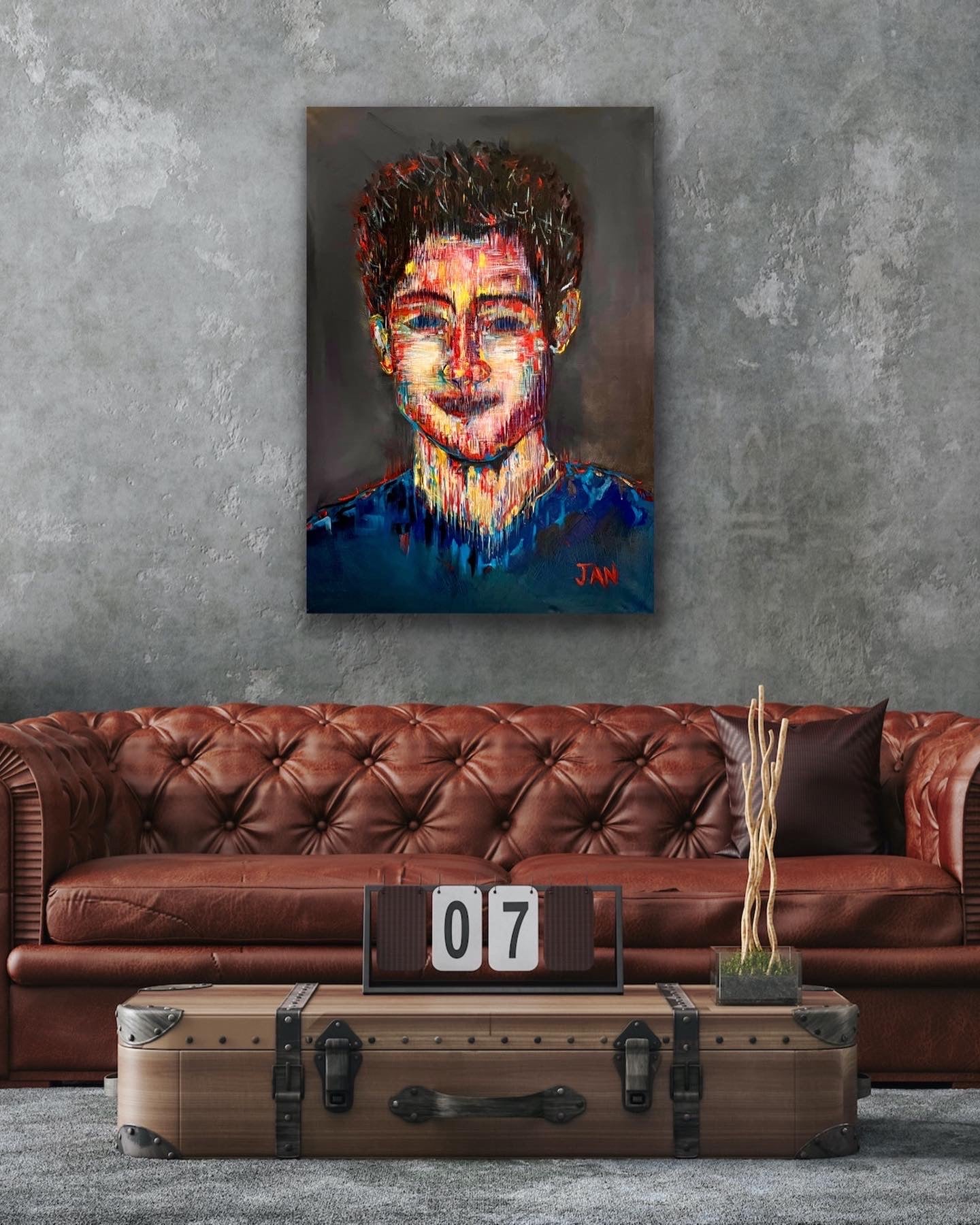 Young Man | Painting