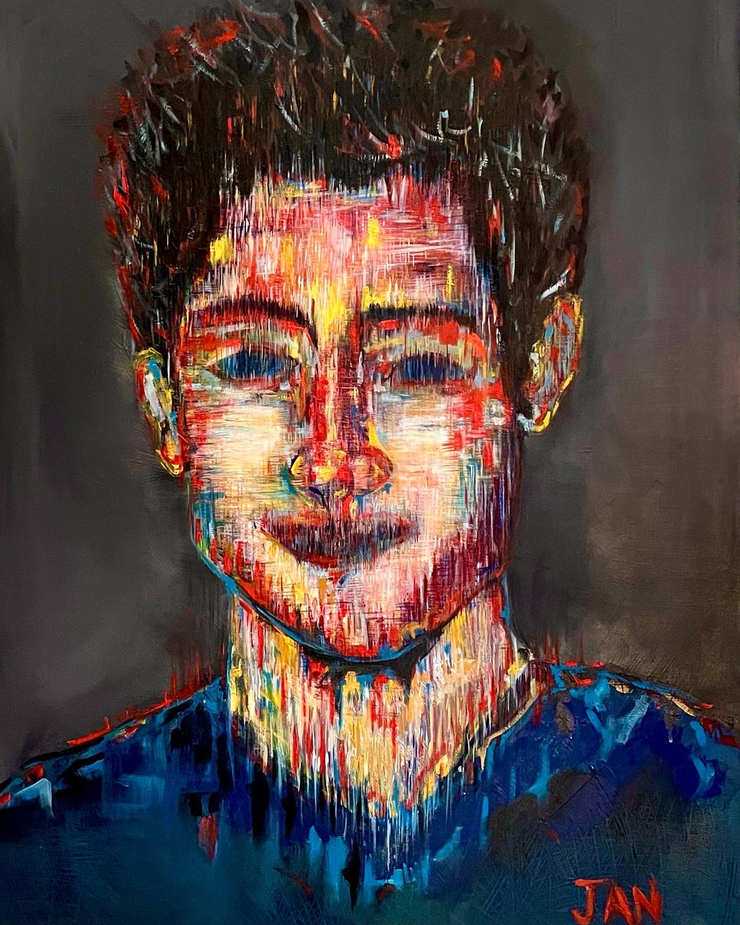 Young Man | Painting