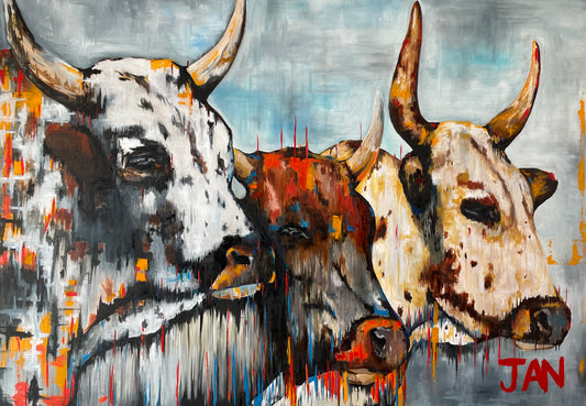 Nguni Cattle | Painting