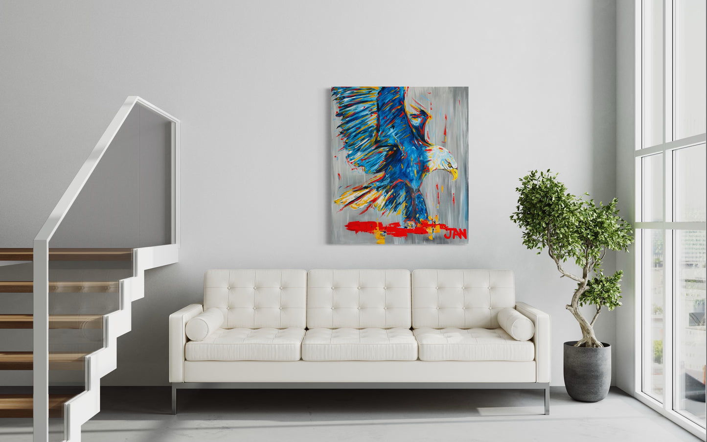 Flying Eagle | Painting