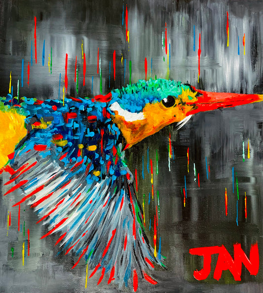 Kingfisher | Painting
