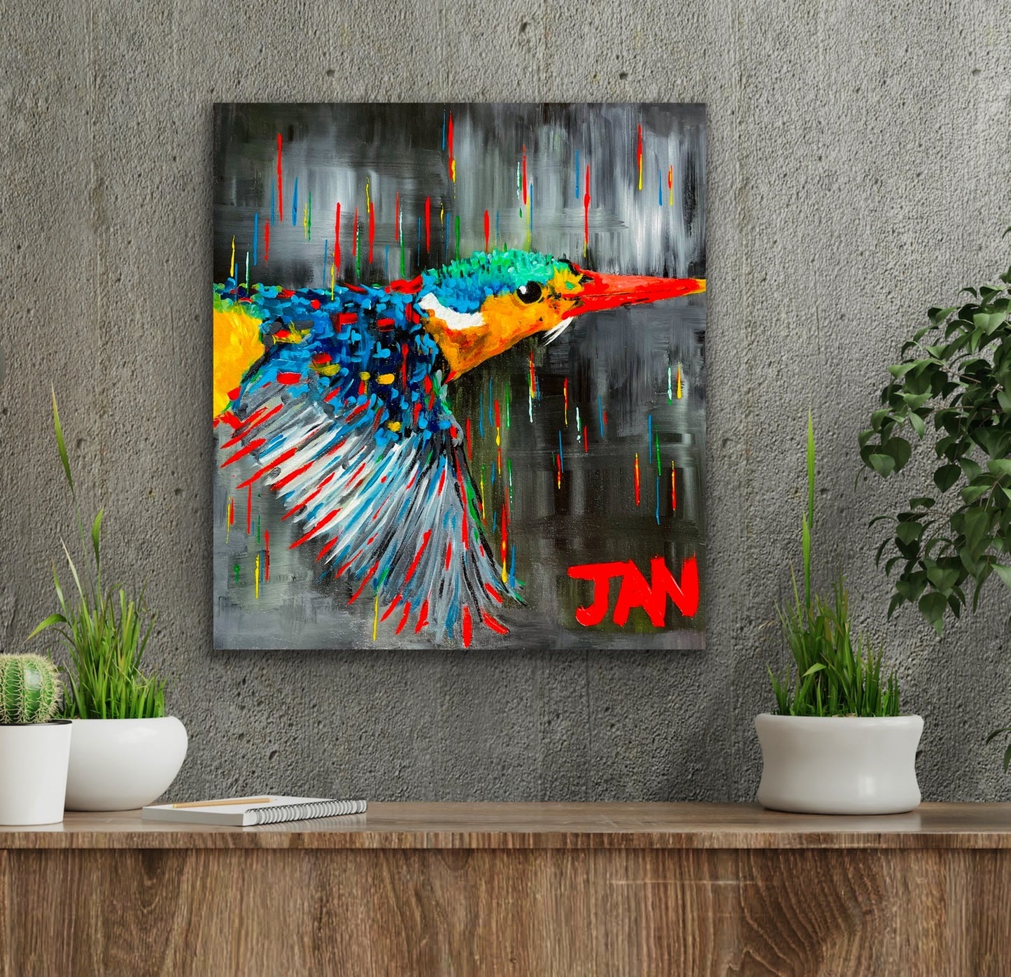 Kingfisher | Painting