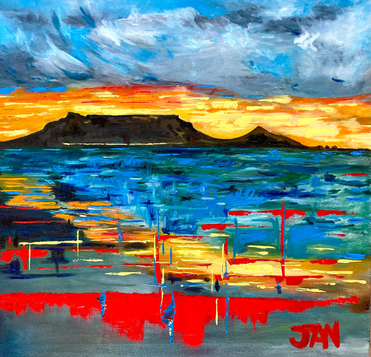 Cape Town Sunset | Painting