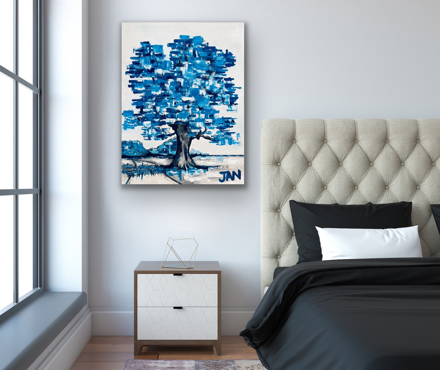 Tree Indigo Blue | Painting