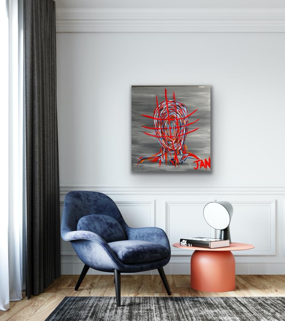 Trapped Mind | Painting