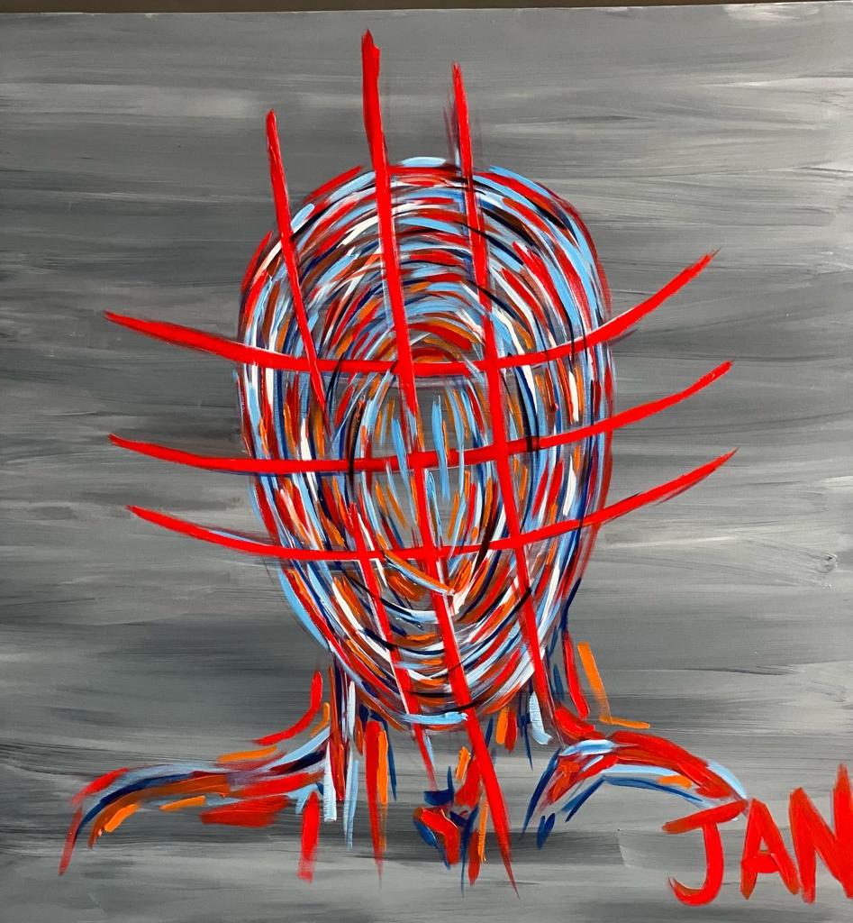 Trapped Mind | Painting