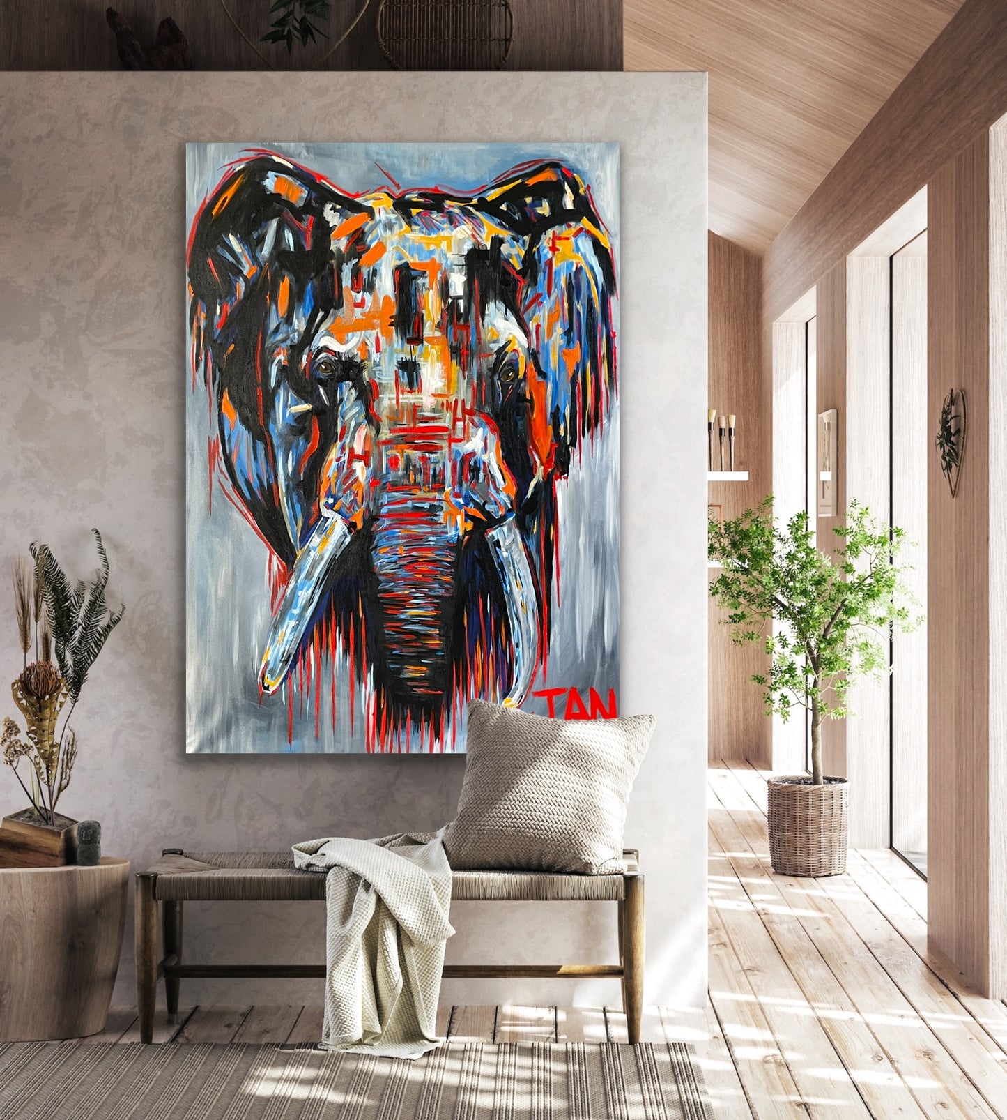 Giant of the Jungle | Painting
