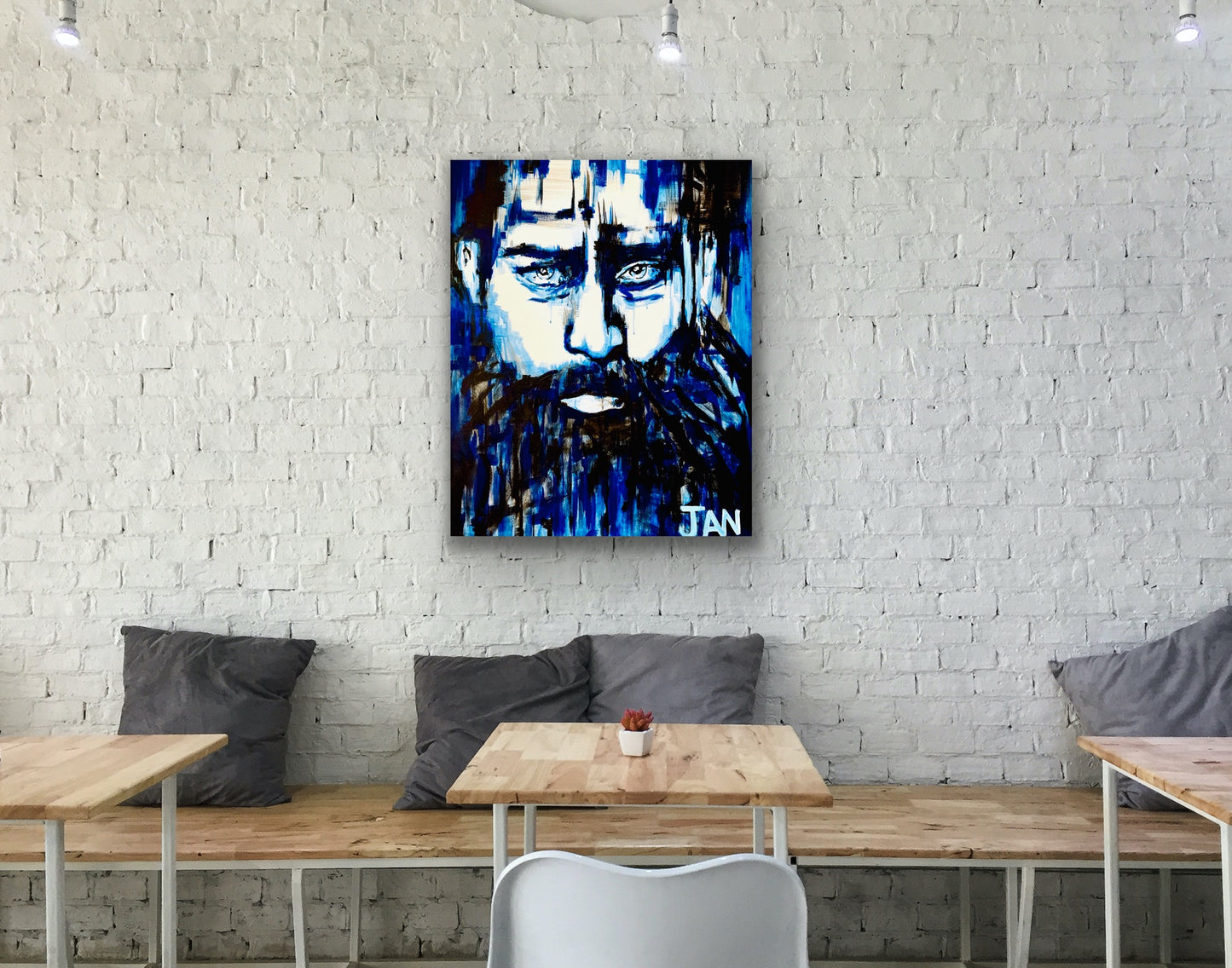 The Hero | Painting