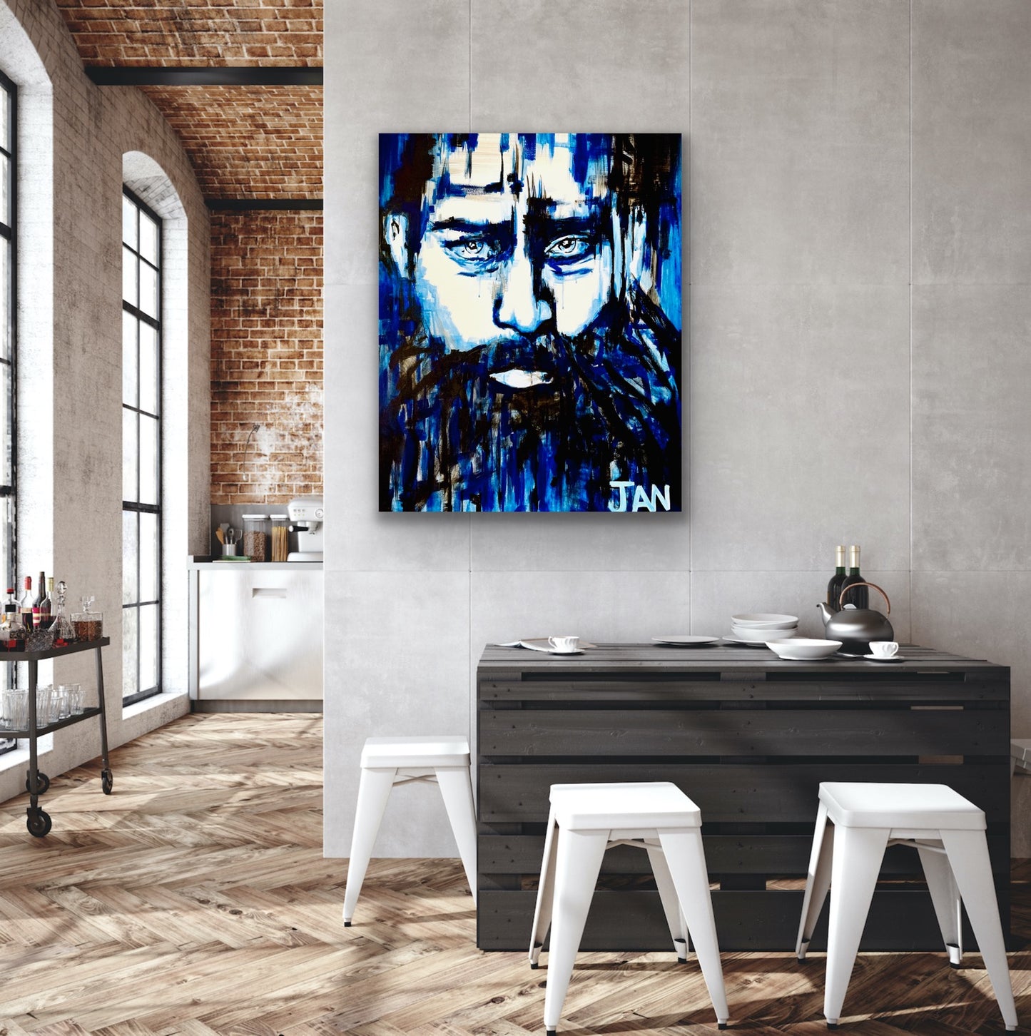 The Hero | Painting