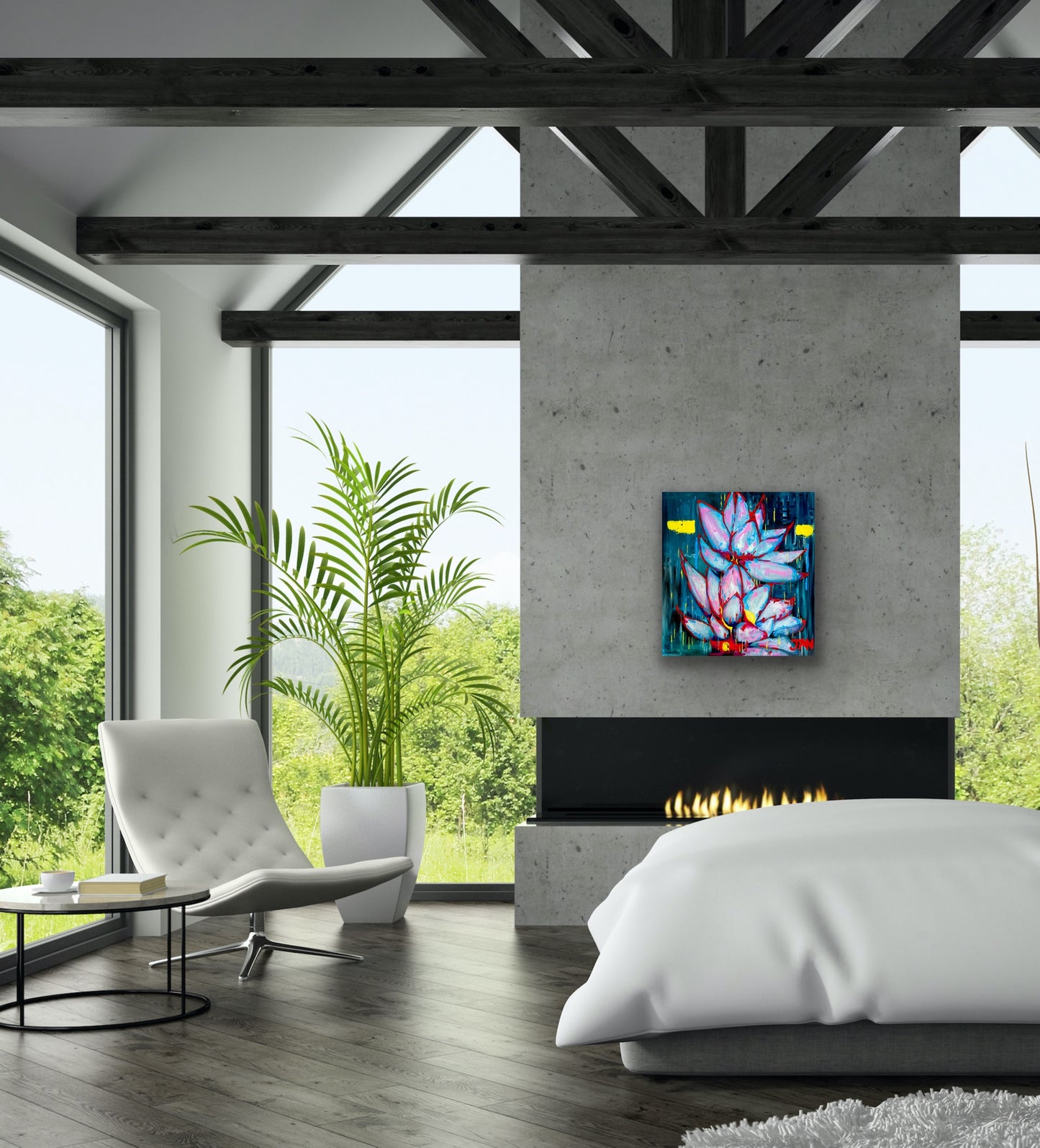 Lotus Bloom | Painting