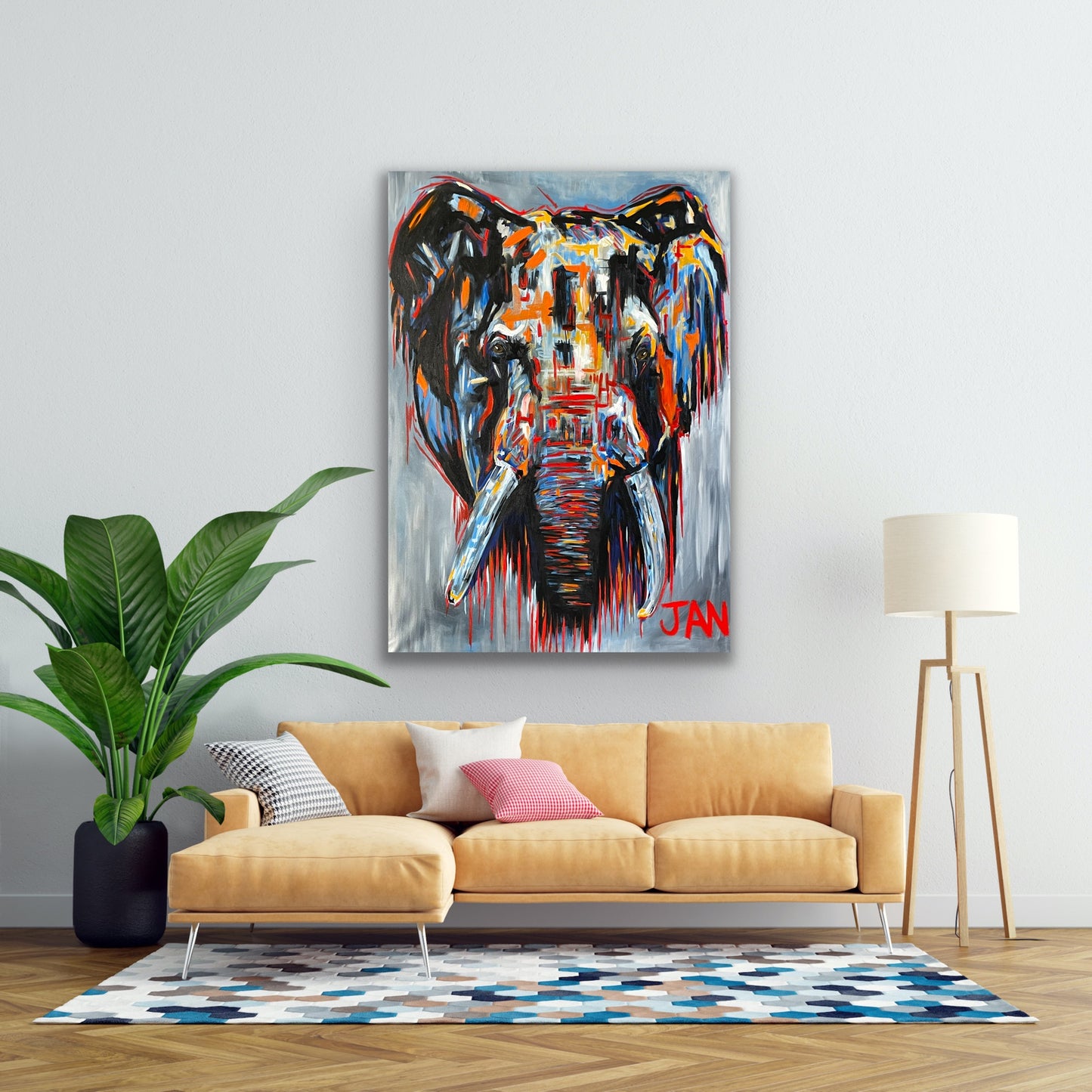 Giant of the Jungle | Painting