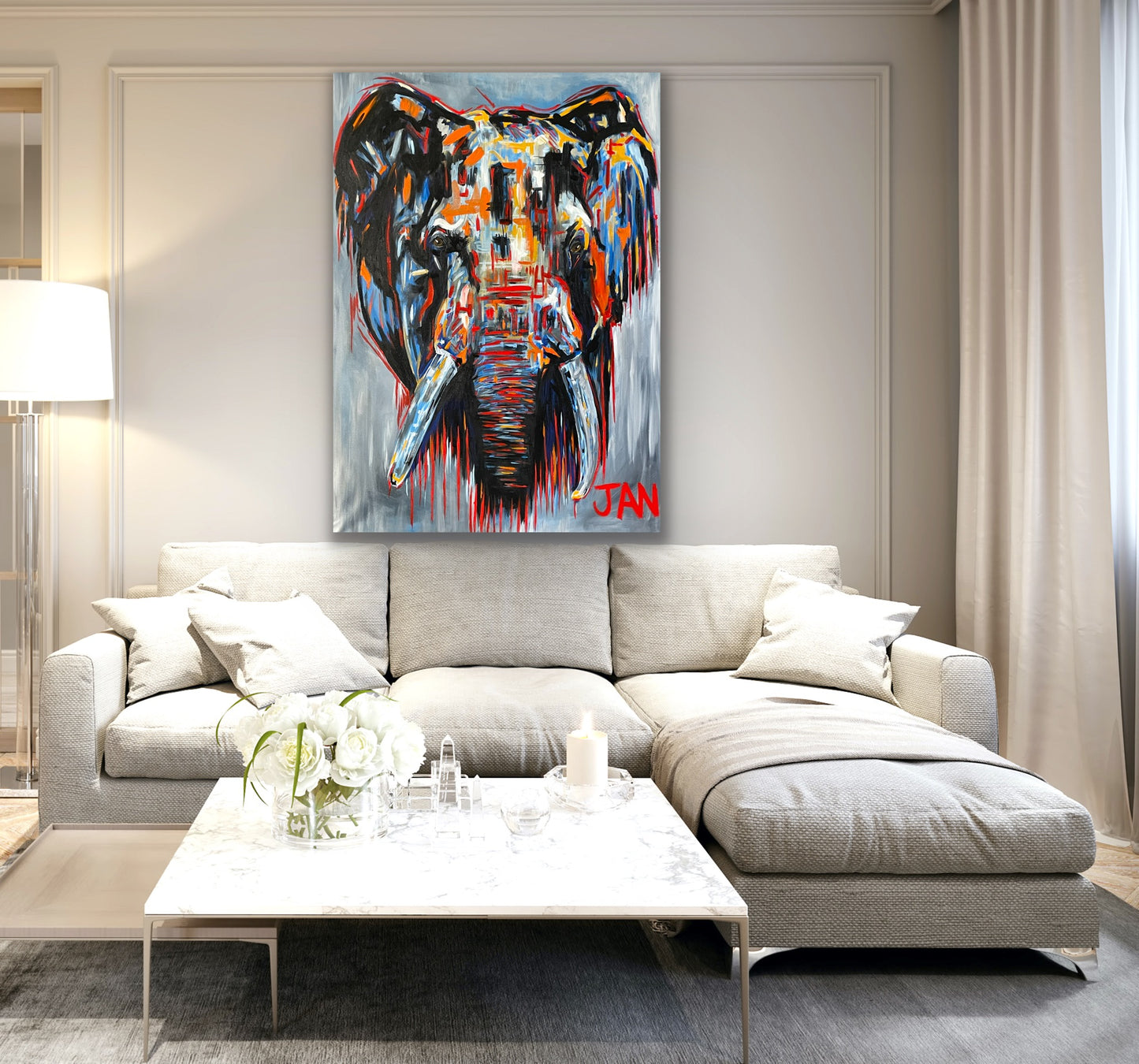 Giant of the Jungle | Painting