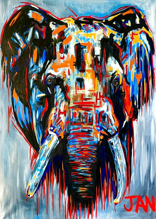 Giant of the Jungle | Painting