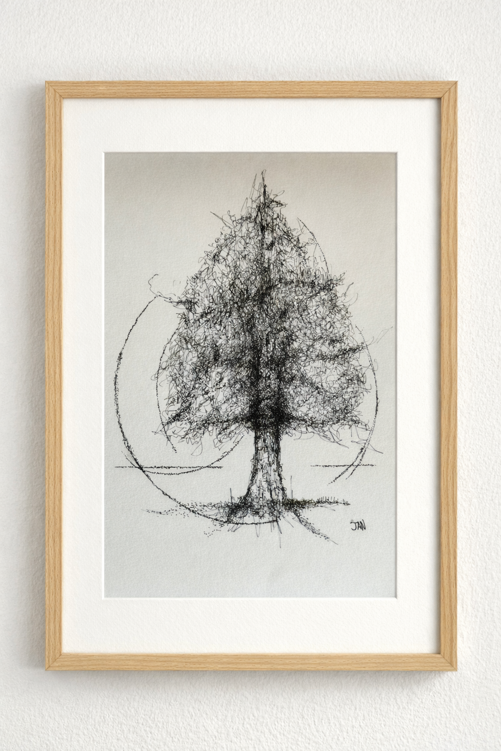 Tree Nr 3  |  Ink on Paper