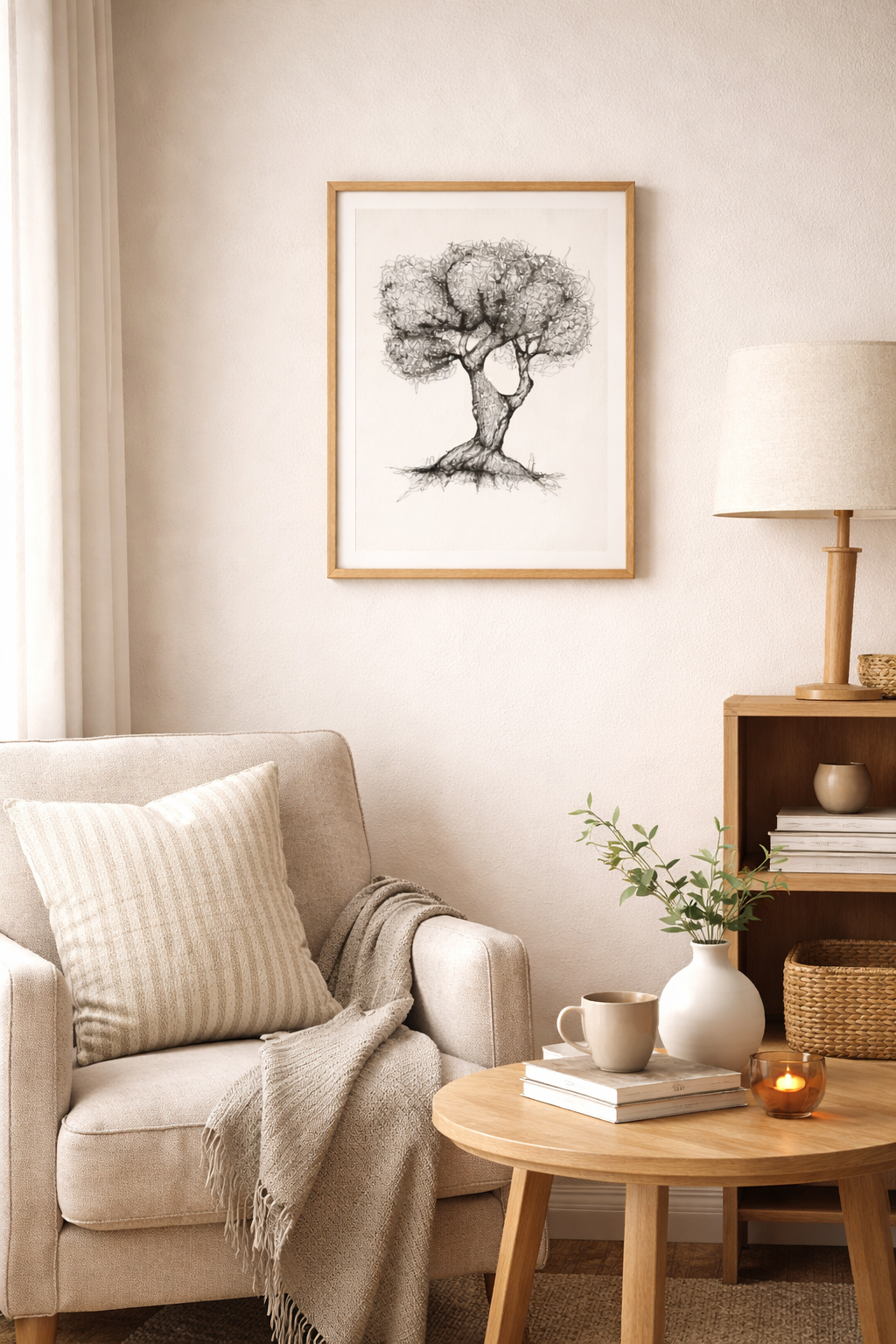 Tree Nr 4  |  Ink on Paper