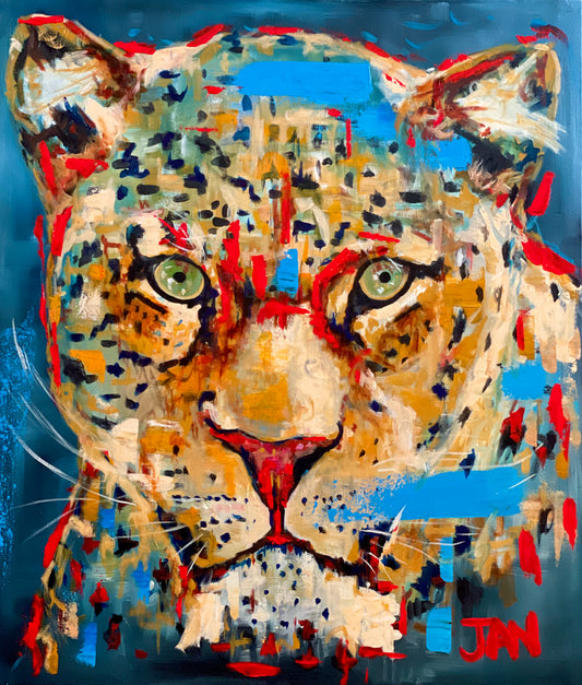 Leopard  |  Painting