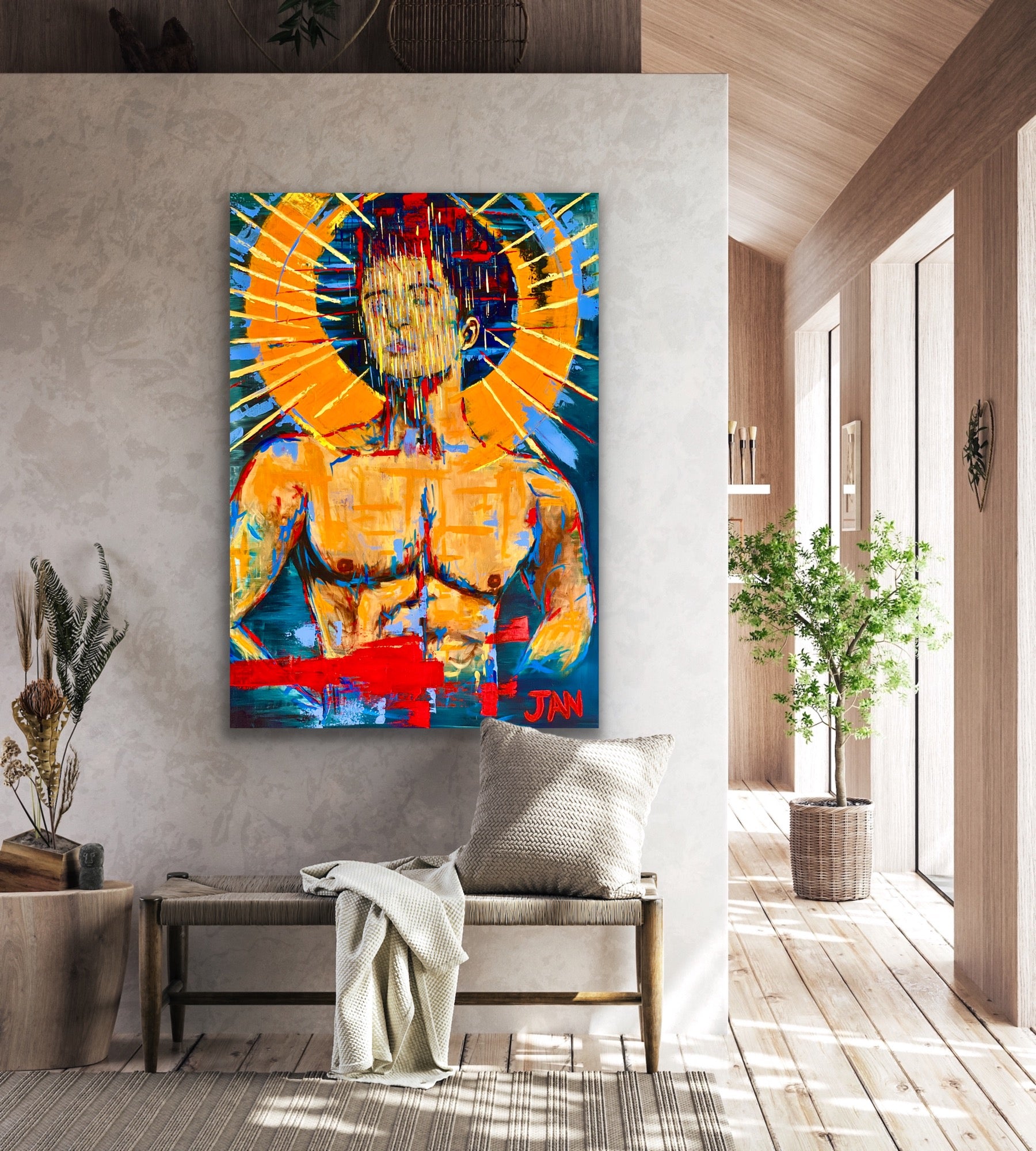 The Saint  |  Painting