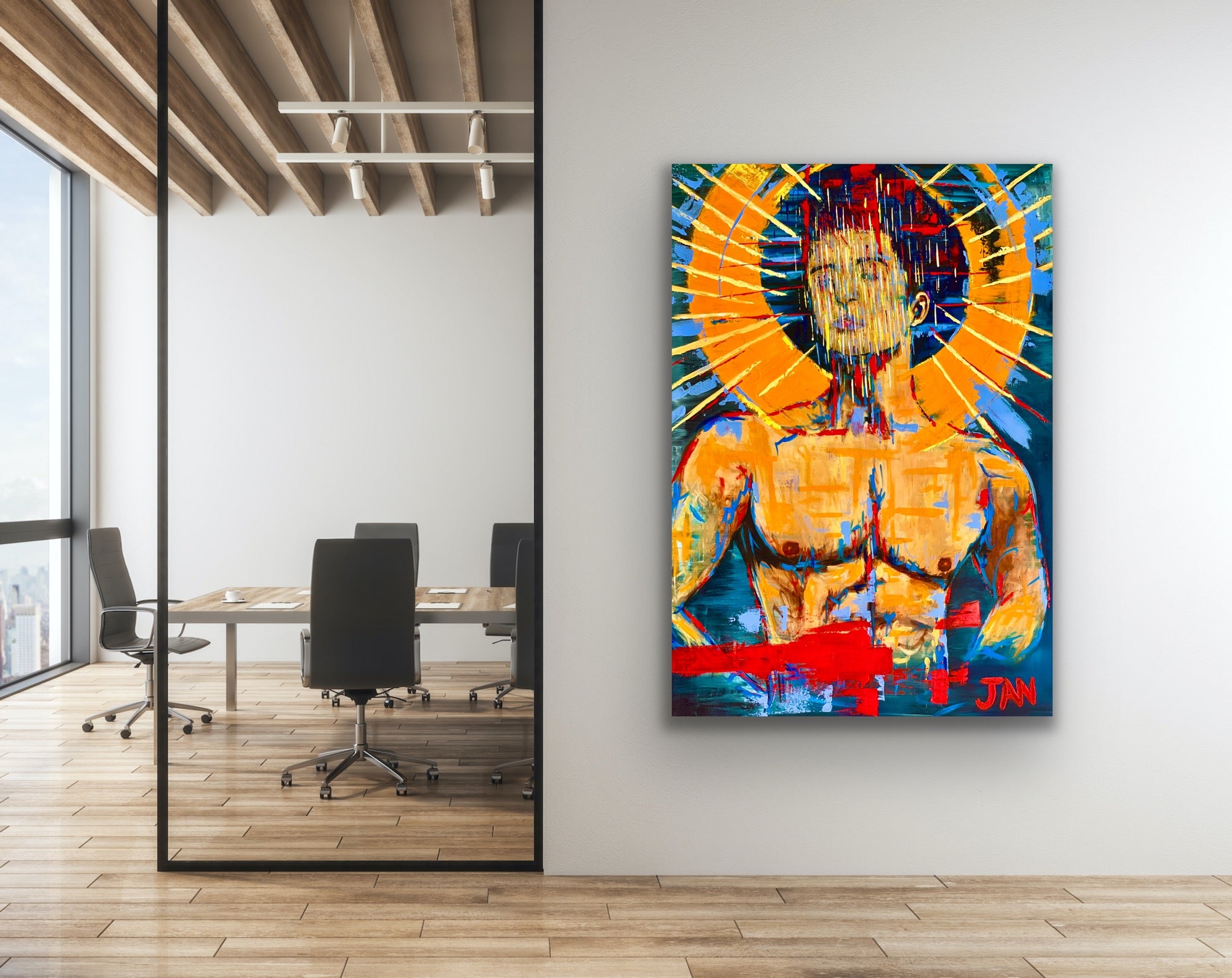 The Saint  |  Painting