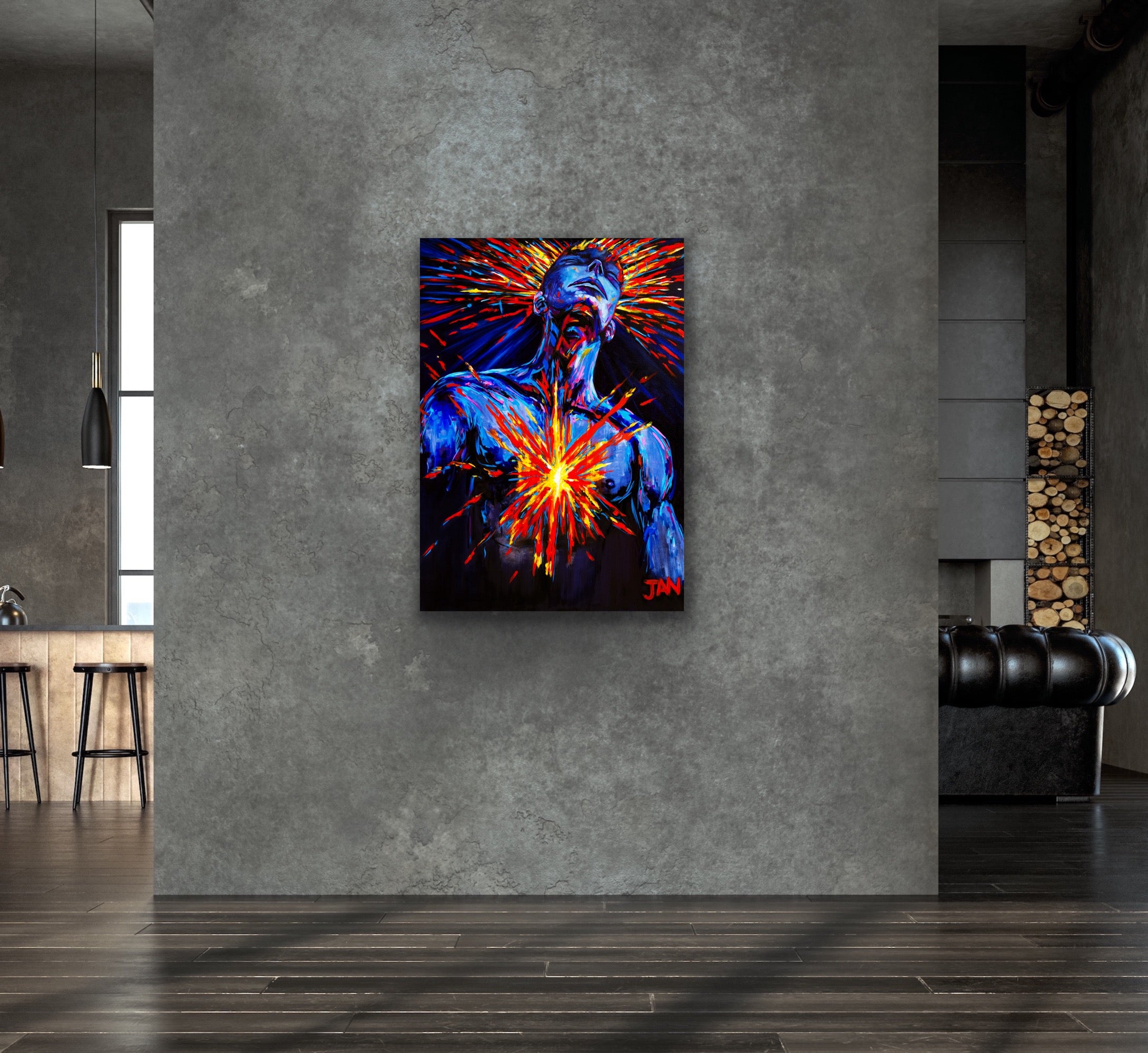 Explosion of Light  |  Painting