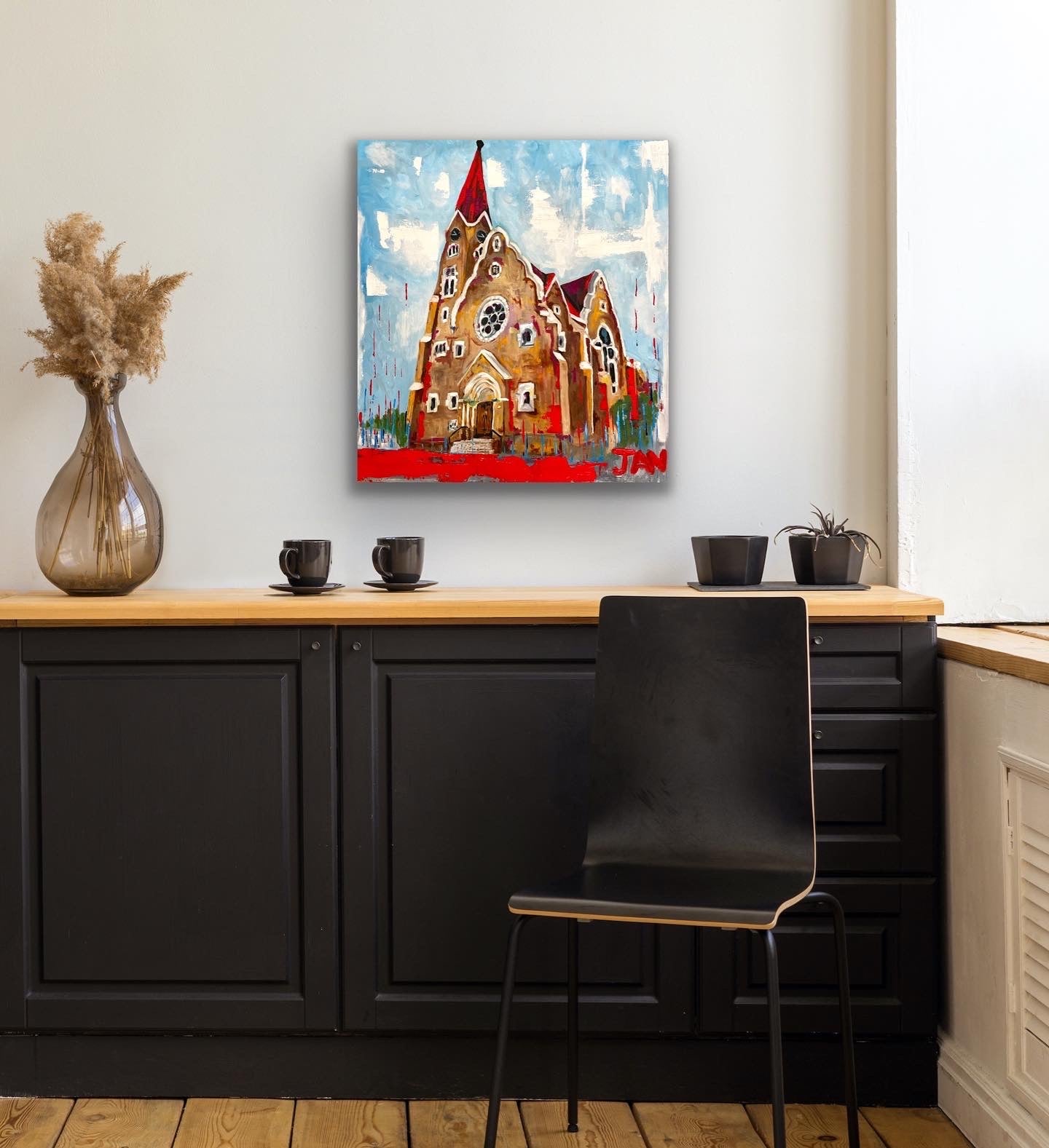Christuskirche Windhoek  |  Painting