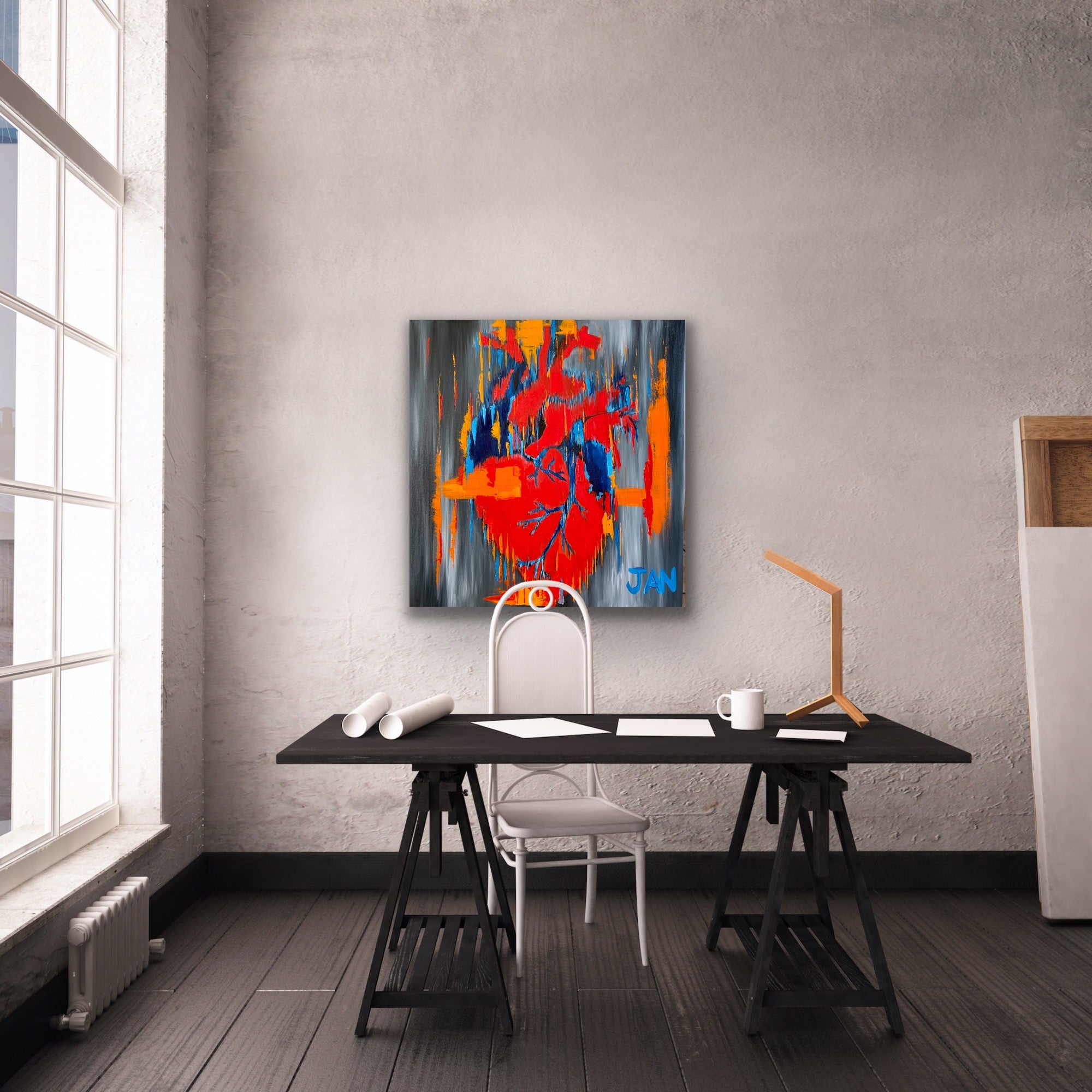 The Heart  |  Painting