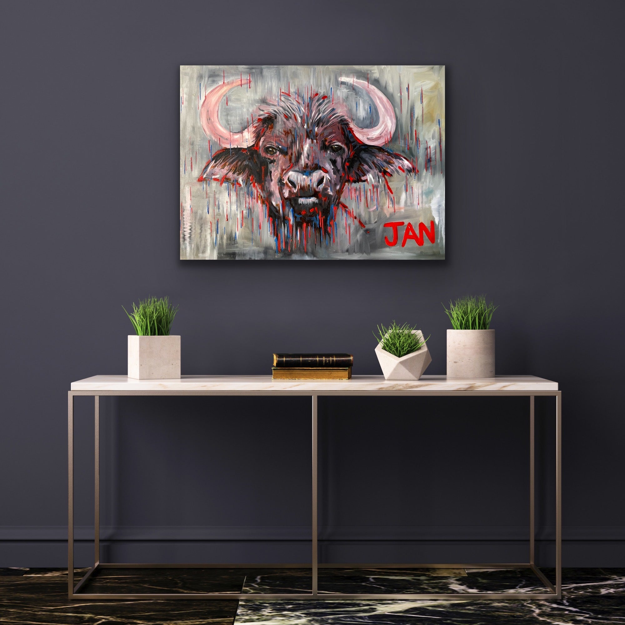 Buffalo  |  Painting