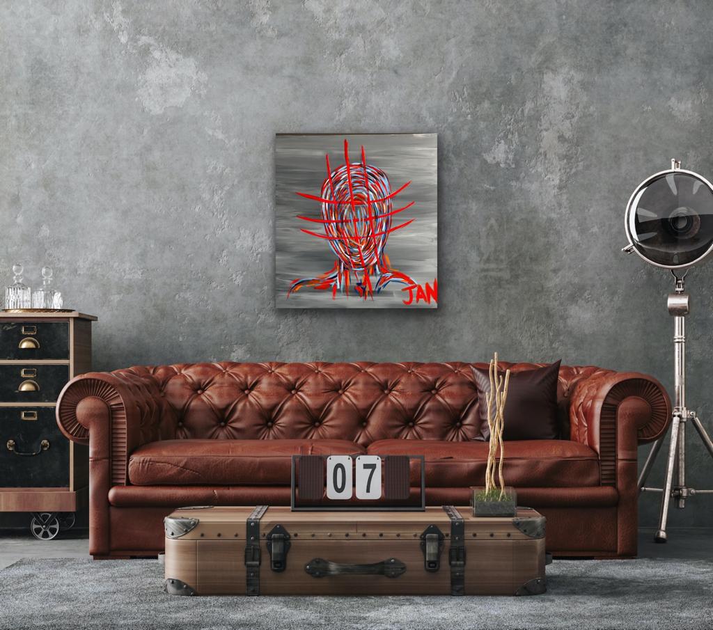 Trapped Mind  |  Painting