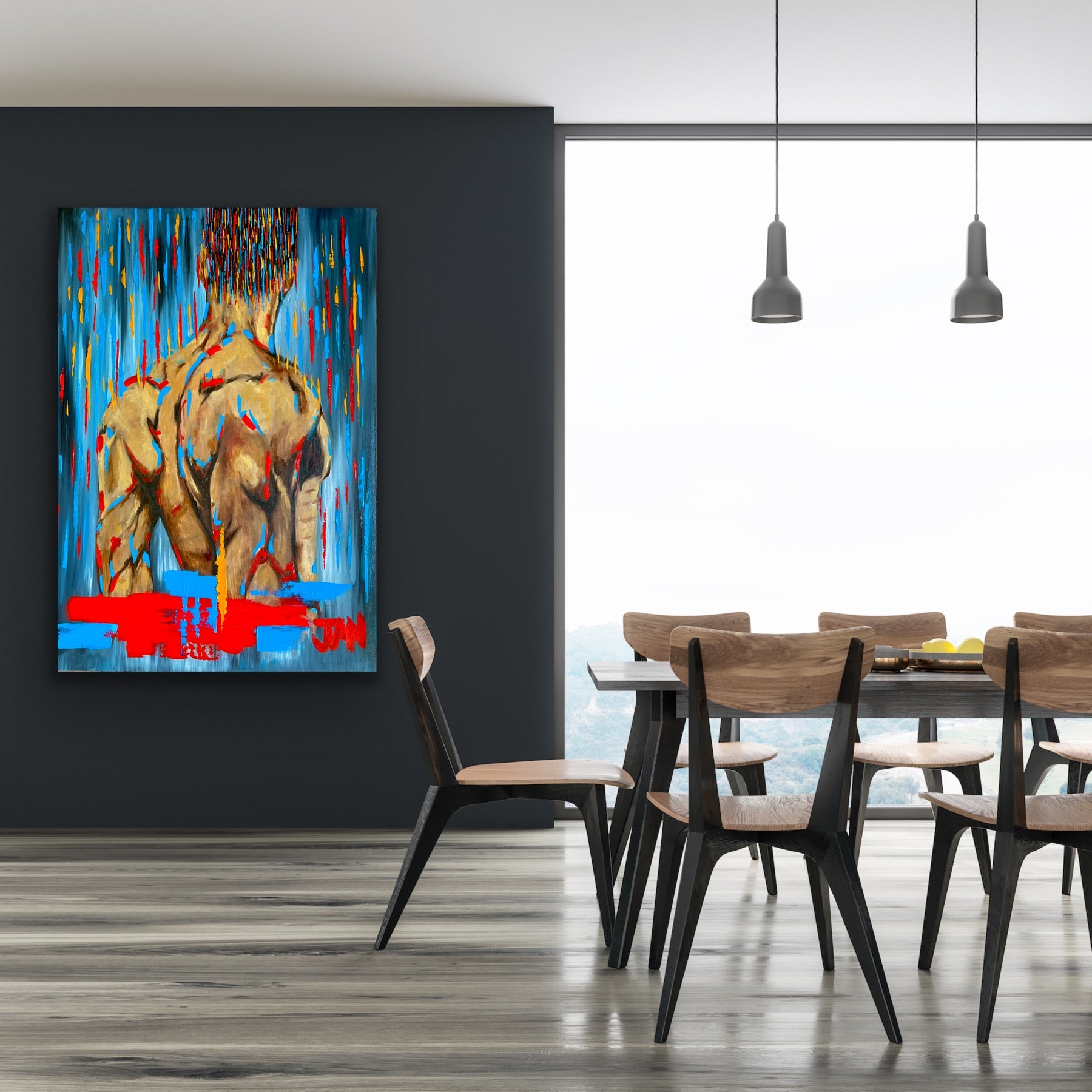 Storm  |  Painting